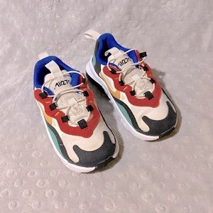 -SOLD-Nike Air Max 270 React,White Yellow Blue Red